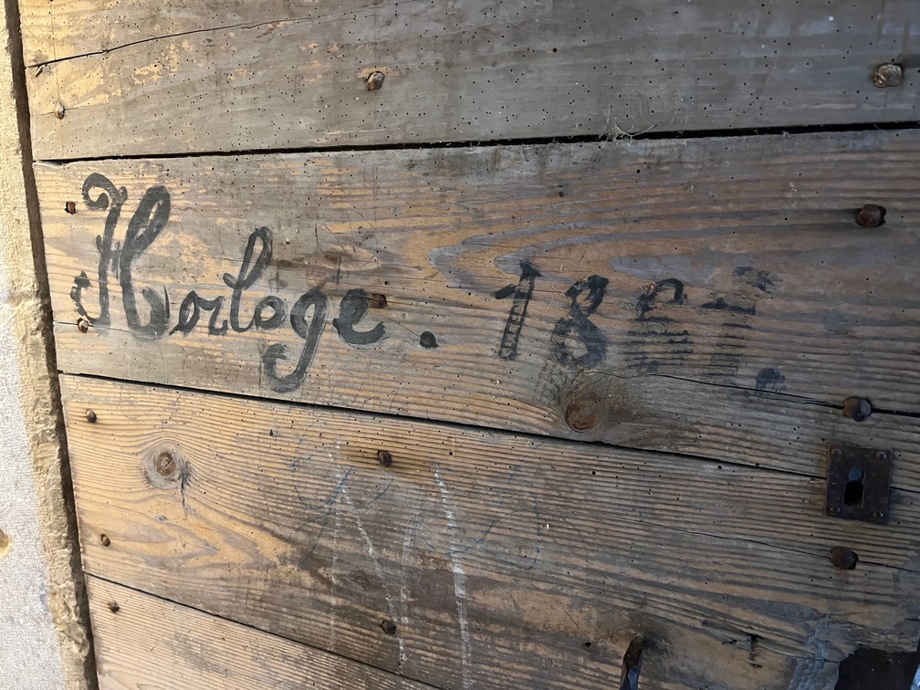 Mécanisme de l'horloge